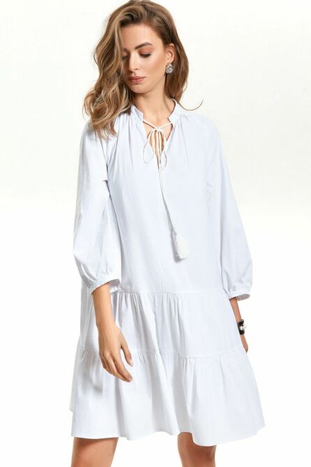 Повседневное платье TEZA 1582 белый