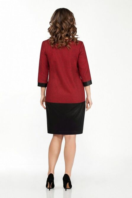 Повседневное платье TEZA 2053 красный
