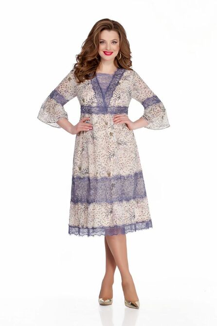 Вечернее платье TEZA 636 сирень Вечернее платье TEZA 636 сирень