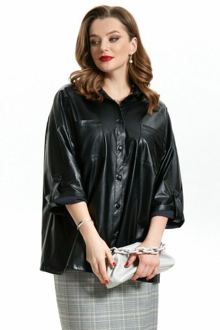 Рубашка TEZA 1794 черный