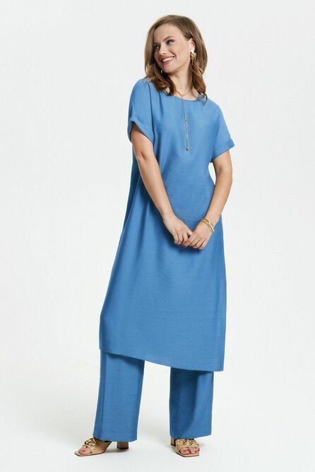 Костюм брючный TEZA 2635 синий