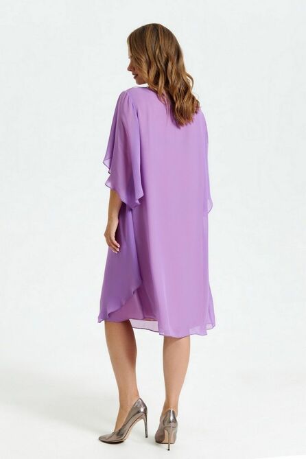 Вечернее платье TEZA 722 лаванда