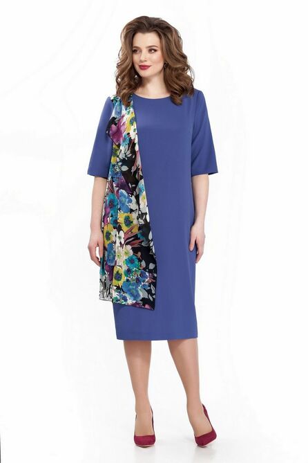 Вечернее платье TEZA 155 синий