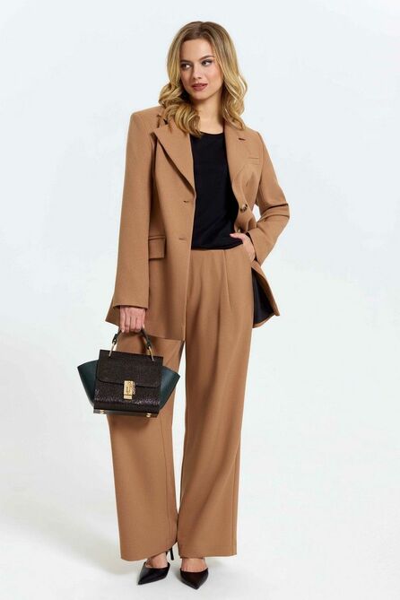 Костюм брючный TEZA 2953 кэмел