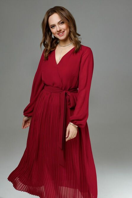 Вечернее платье TEZA 3011 бордо Вечернее платье TEZA 3011 бордо