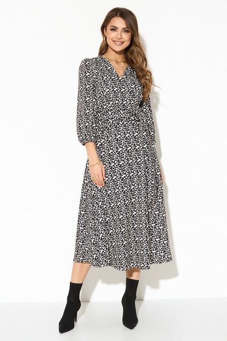 Повседневное платье TEZA 3775 бежевый