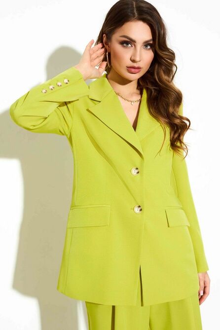 Костюм брючный TEZA 3912 лайм