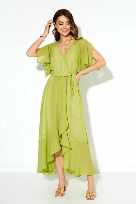 Повседневное платье TEZA 3920 салатовый