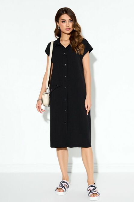 Повседневное платье TEZA 3929 черный