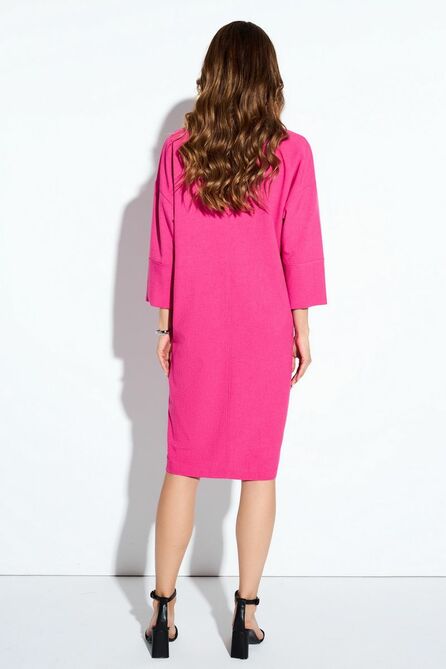 Повседневное платье TEZA 3963 фуксия