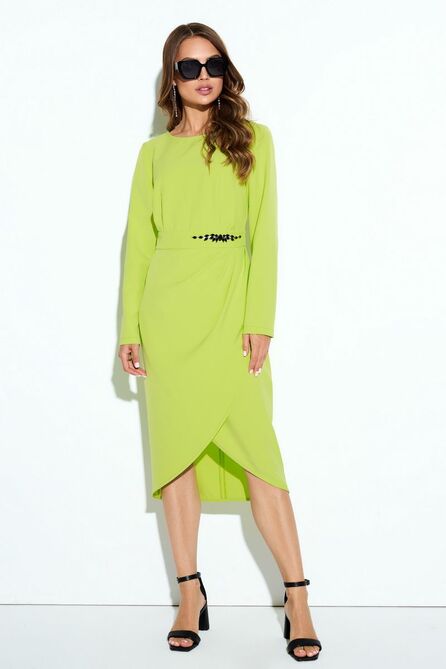 Вечернее платье TEZA 4145 лайм
