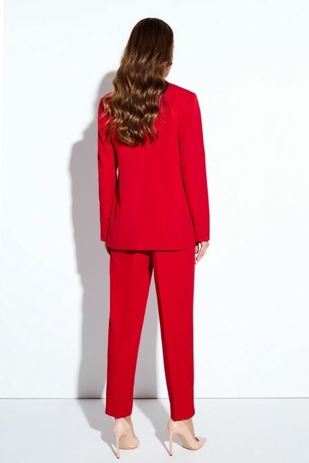 Костюм брючный TEZA 4175 красный Костюм брючный TEZA 4175 красный