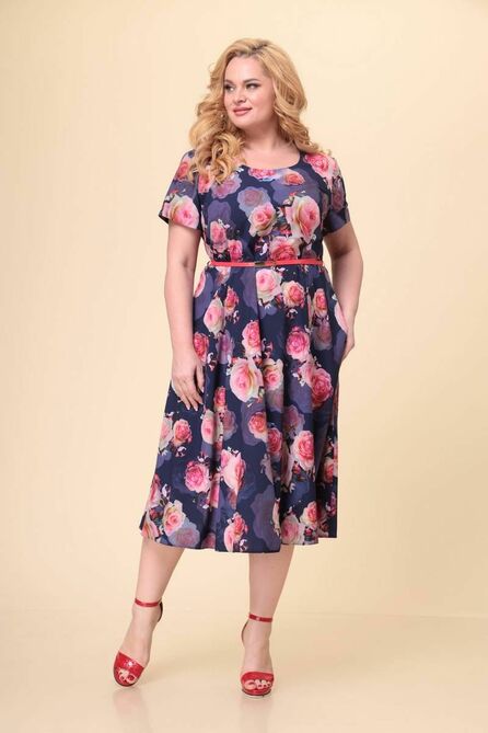 Повседневное платье TricoTex Style 1022