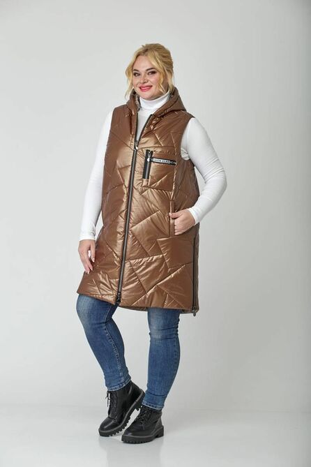 Жилет TricoTex Style 1856 карамель Жилет TricoTex Style 1856 карамель