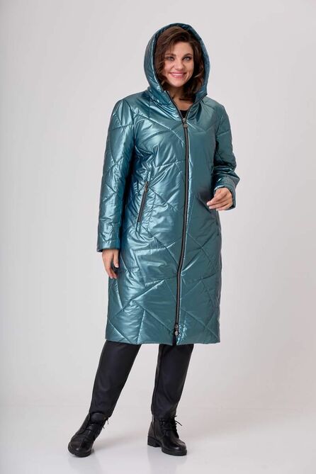 Пальто TricoTex Style М28-19 деним