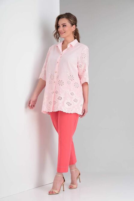 Брюки, Блуза TVIN 8147 розовый