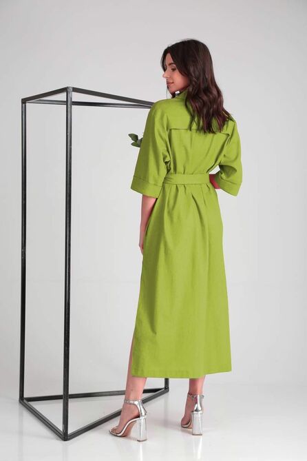 Повседневное платье TVIN 4042 лайм