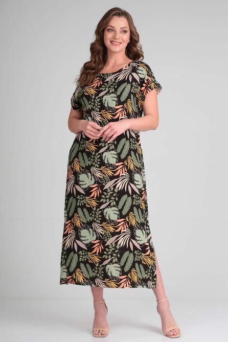 Повседневное платье TVIN 4033 черный