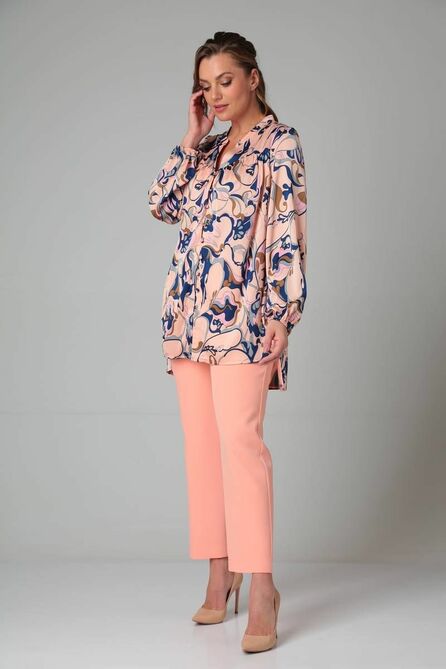 Брюки, Блуза TVIN 4055 персик