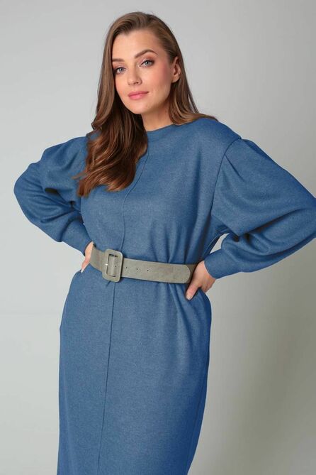 Повседневное платье TVIN 4061 синий