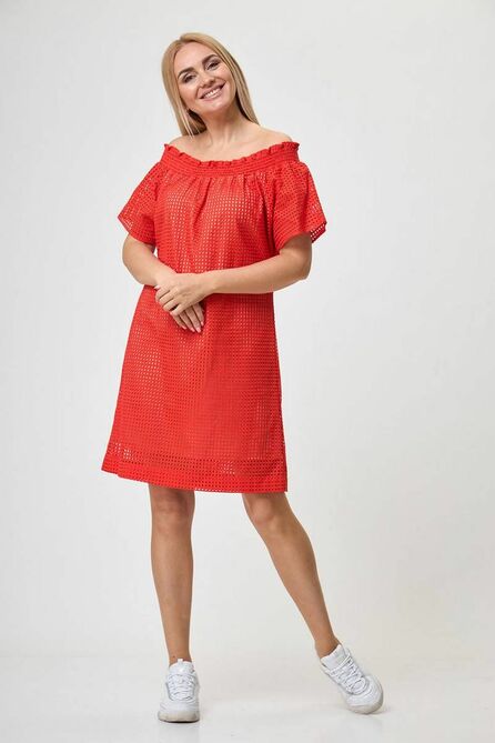 Повседневное платье Vasalale 694 красный