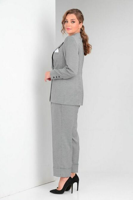 Костюм брючный VIA-Mod 524 серый