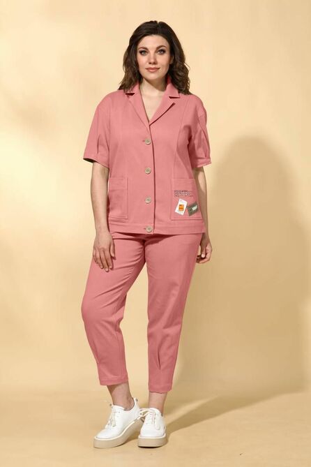 Костюм брючный Vilena 723 розовый