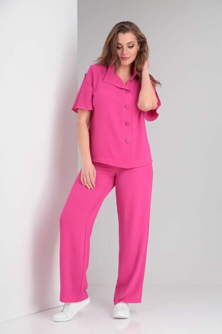 Брюки, Блуза Vilena 817 фуксия