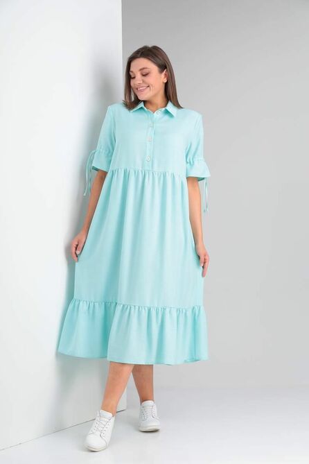 Повседневное платье Vilena 815 мята