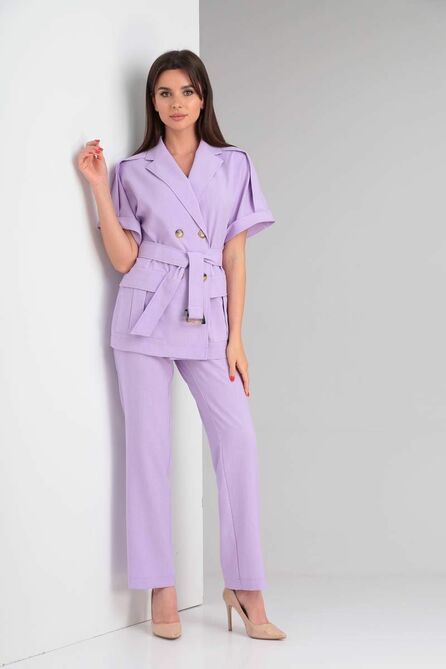 Костюм брючный Vilena 820 сирень