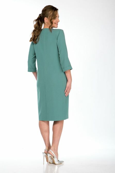 Повседневное платье Vilena 842 полынь Повседневное платье Vilena 842 полынь