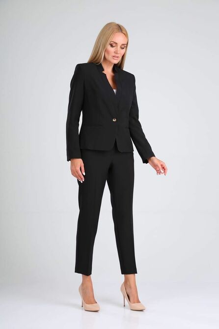 Костюм брючный Vilena 843 черный