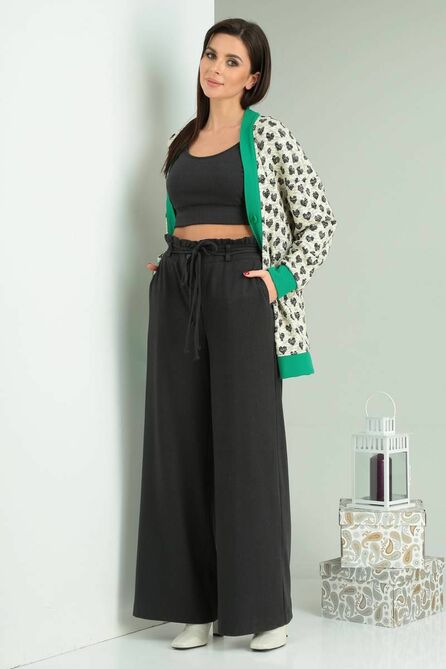 Брюки, Топ Viola Style 20588 графит