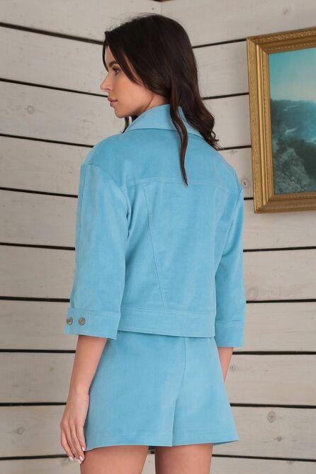 Жакет Viola Style 6048 голубой