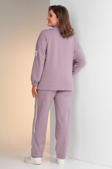 Костюм брючный Viola Style 20612 фиолетовый