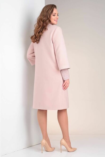 Пальто Viola Style 6055 пудра