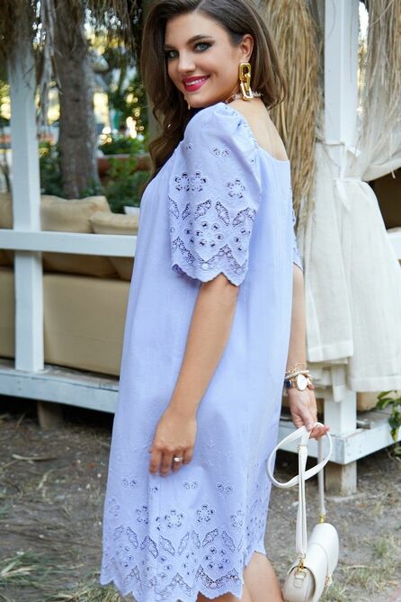 Вечернее платье Vittoria Queen 15283 сирень