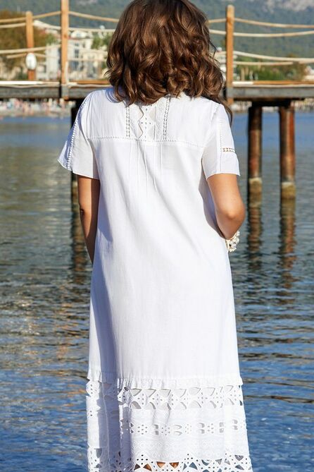 Вечернее платье Vittoria Queen 15093 белый