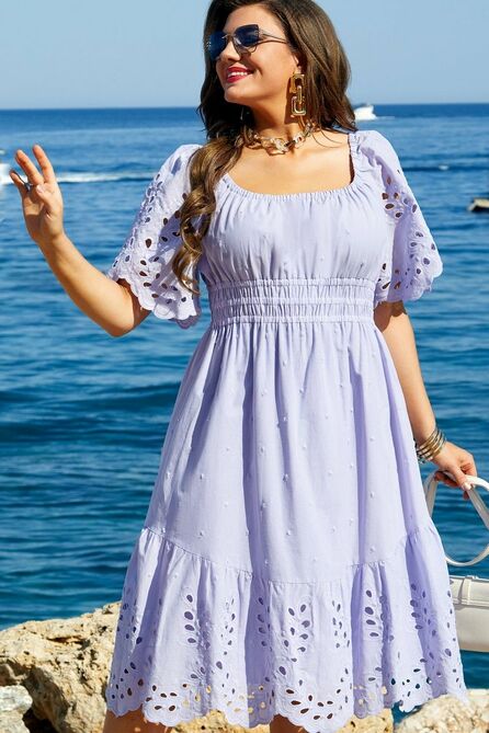 Вечернее платье Vittoria Queen 15453/1 сирень