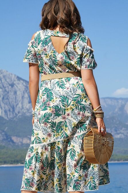 Вечернее платье Vittoria Queen 15153 цветы