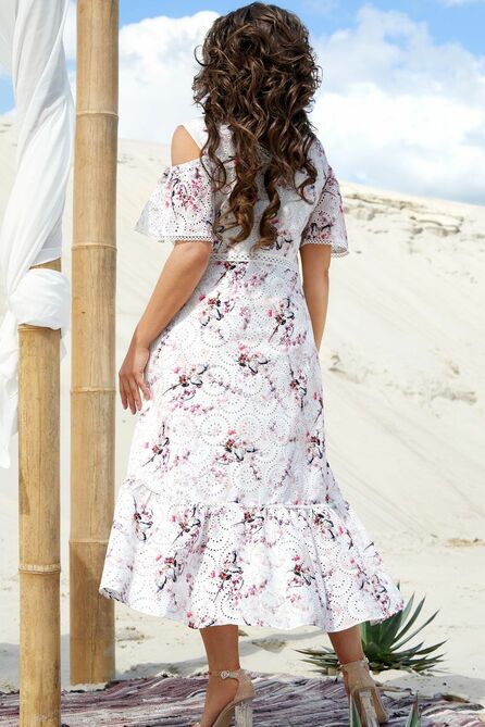 Повседневное платье Vittoria Queen 15813 дизайн_цветы