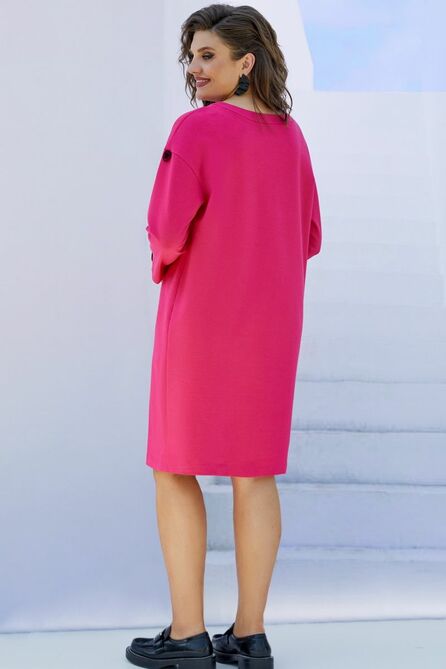 Повседневное платье Vittoria Queen 16913/3 фуксия