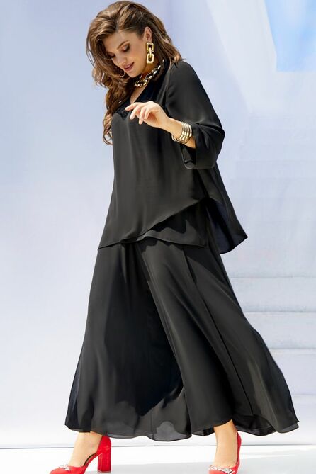 Брюки, Блуза Vittoria Queen 16683/2 черный