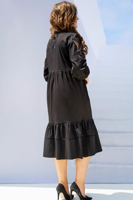 Повседневное платье Vittoria Queen 16883 черный