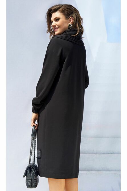 Повседневное платье Vittoria Queen 17053 черный