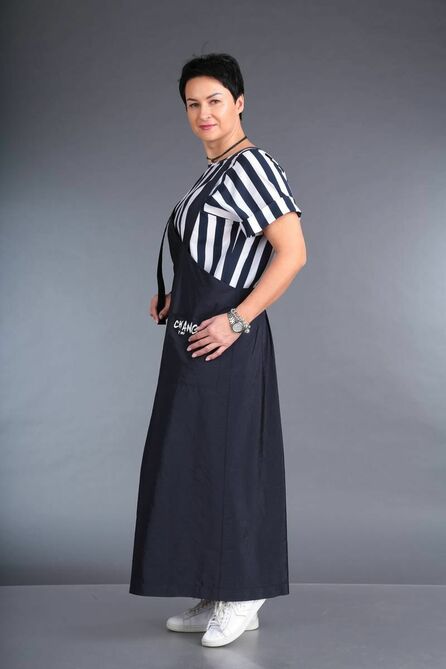 Повседневное платье ZigzagStyle 347