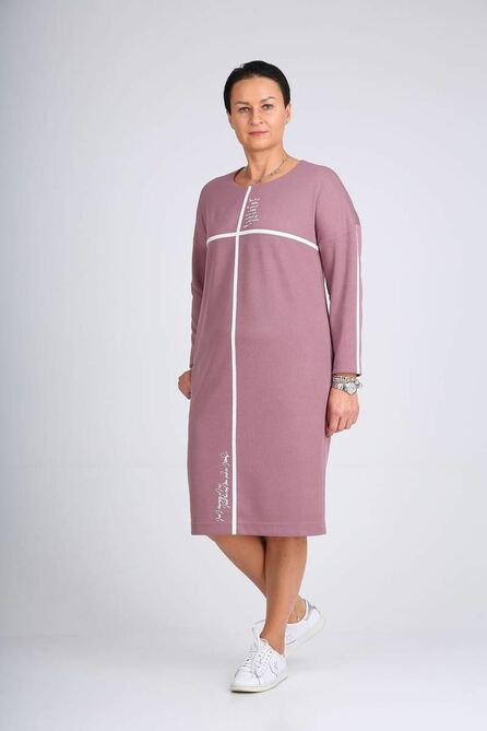 Повседневное платье ZigzagStyle 407.01 клевер